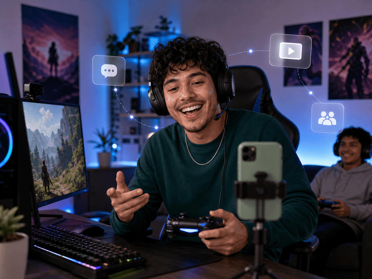 Gaming shared on OpenCentric Social